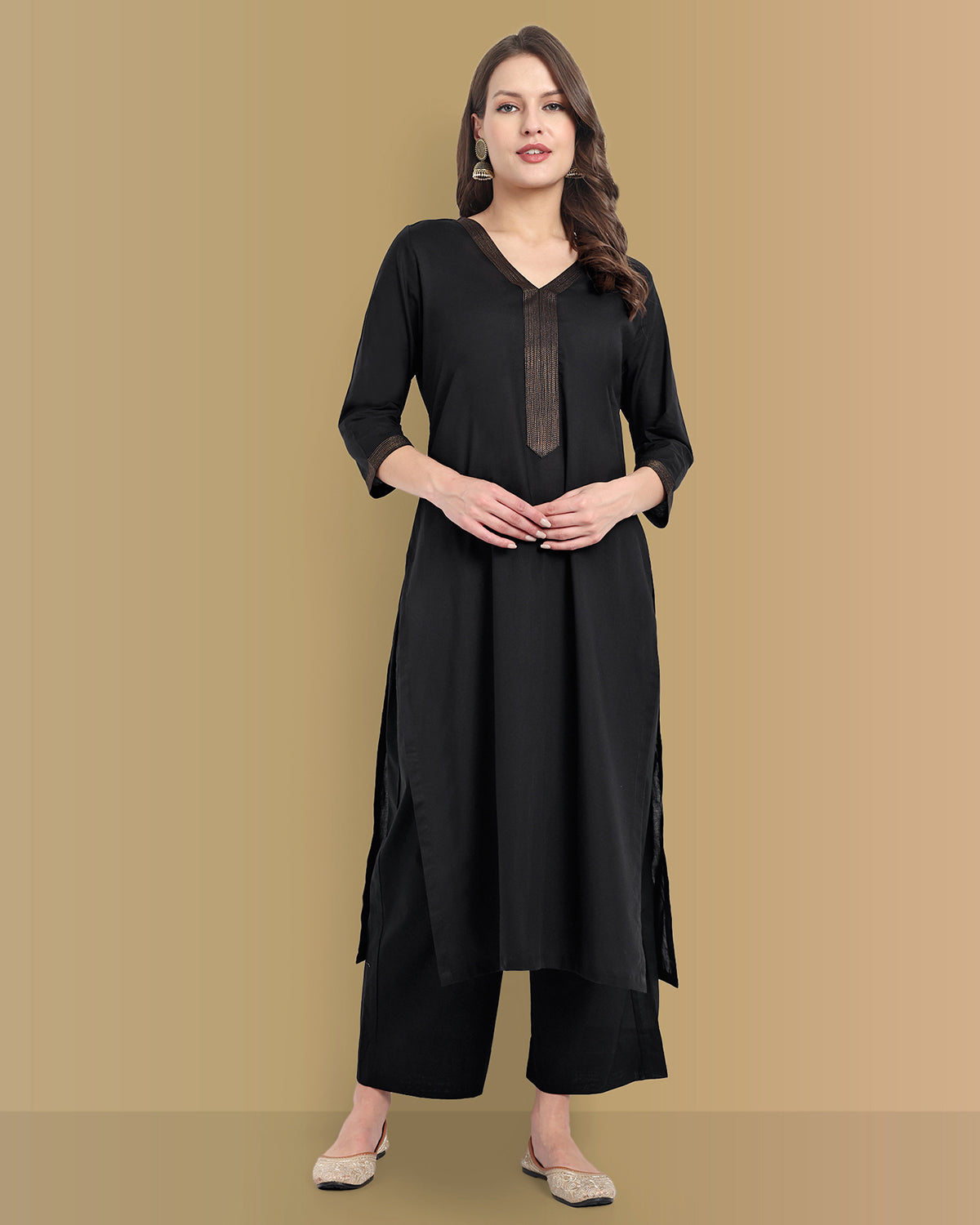 Women's Black Palazzo Online