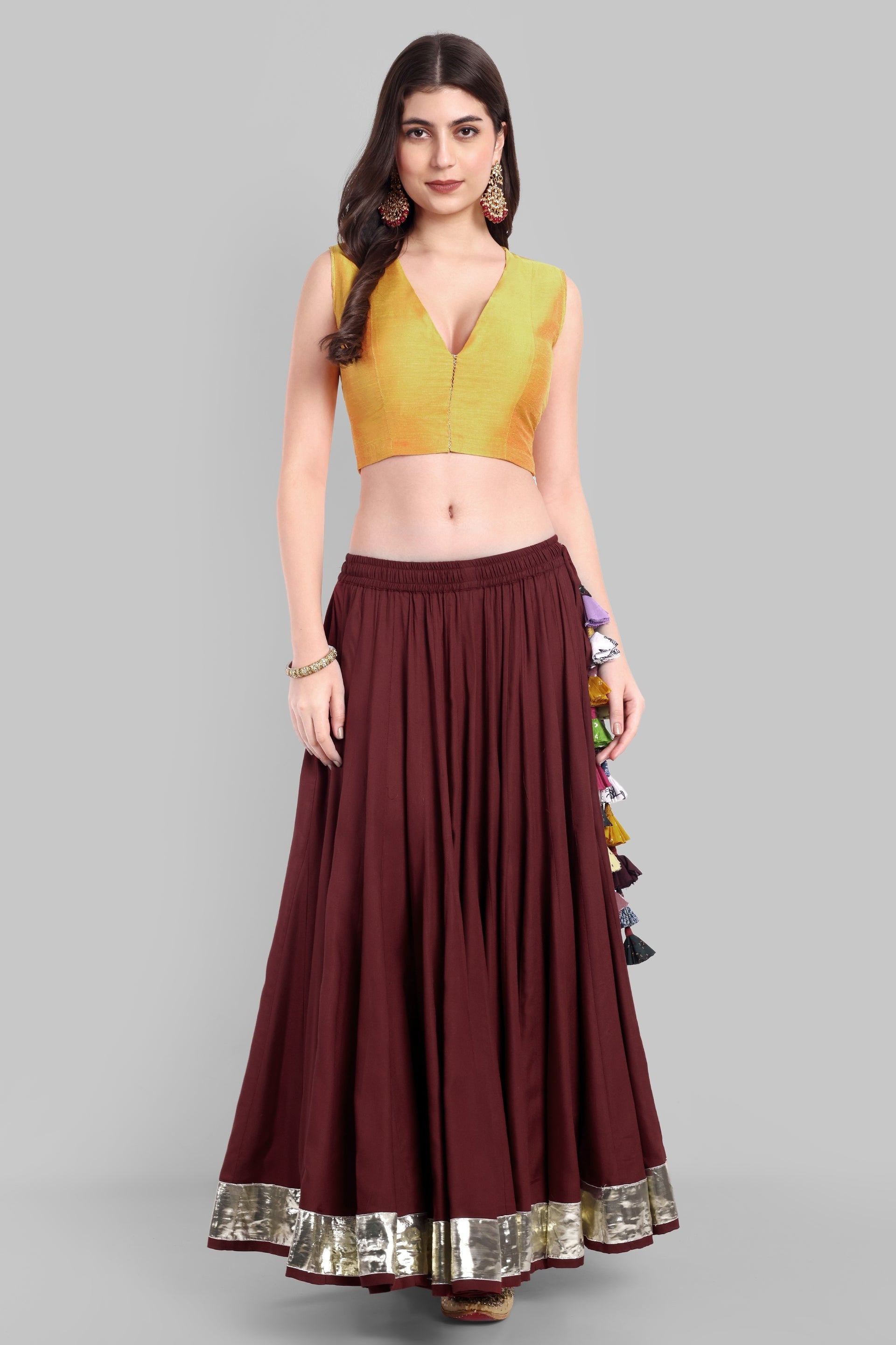 Mustard Blouse For Women