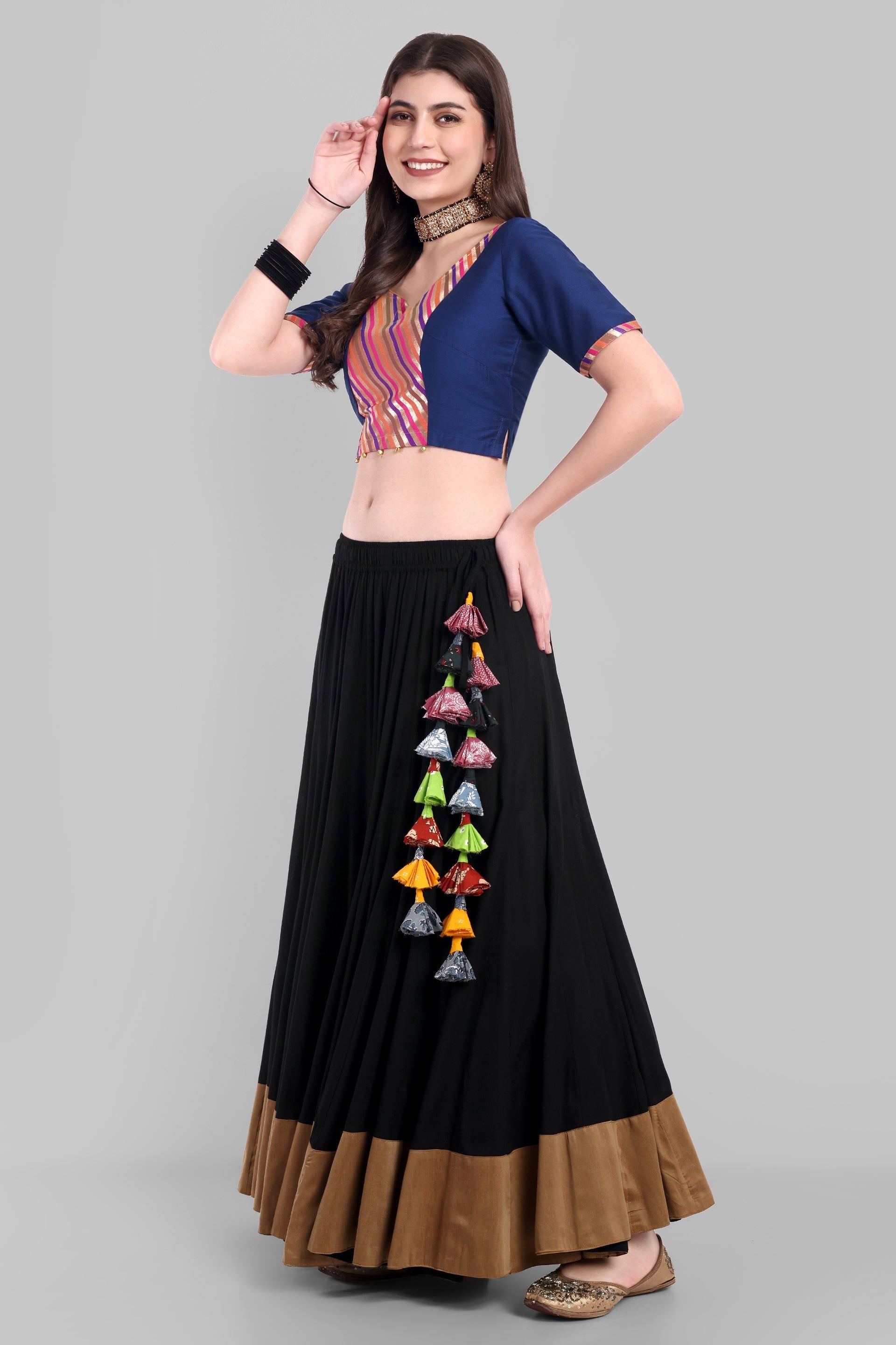 Navratri Chaniya Choli Online Gujarati Garba Dress For Women Mera Rang