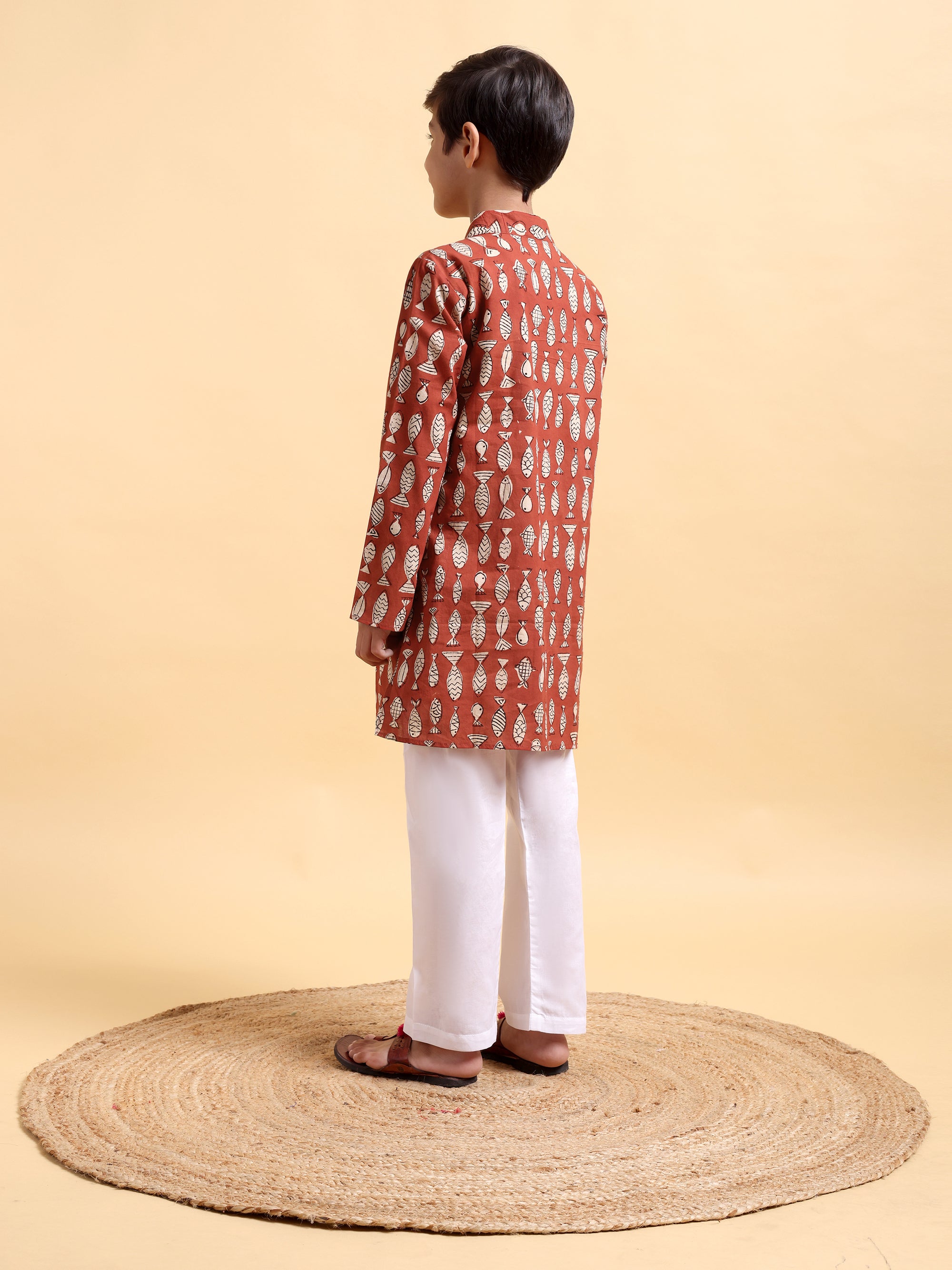 Boys Kurta Pyjama Set