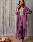 Embroidered Kurta Set For Women