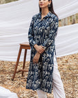 Bagru Print Long Kurta Online