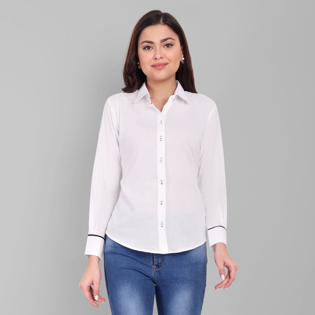 Gray Aya Cotton shirt