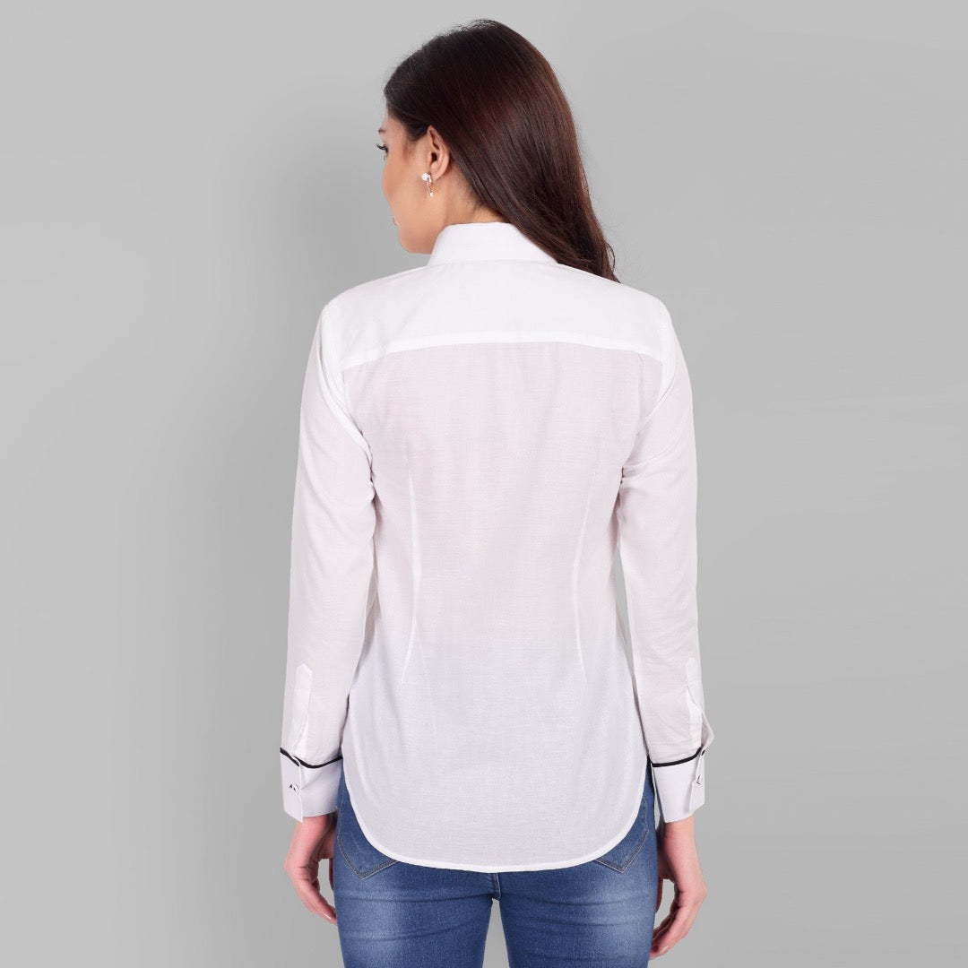 Gray Aya Cotton shirt