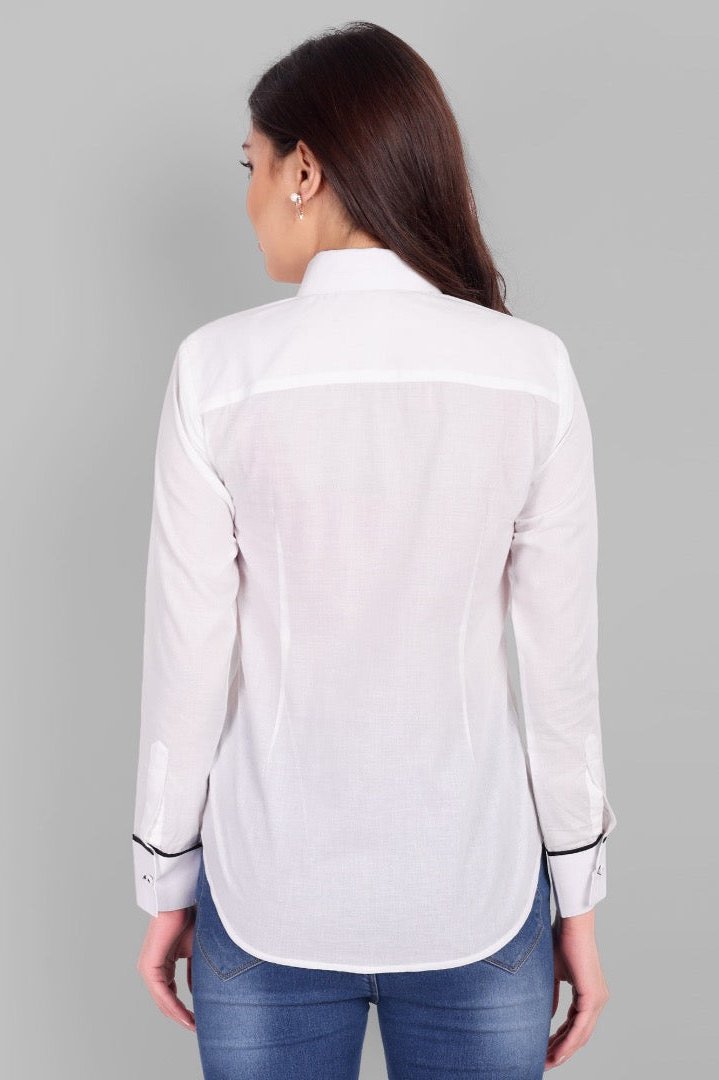 Gray Aya Cotton shirt