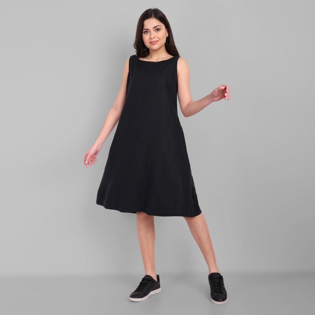 Black Linen Dresses