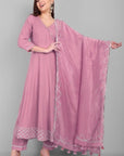 Pink Angrakha Dress