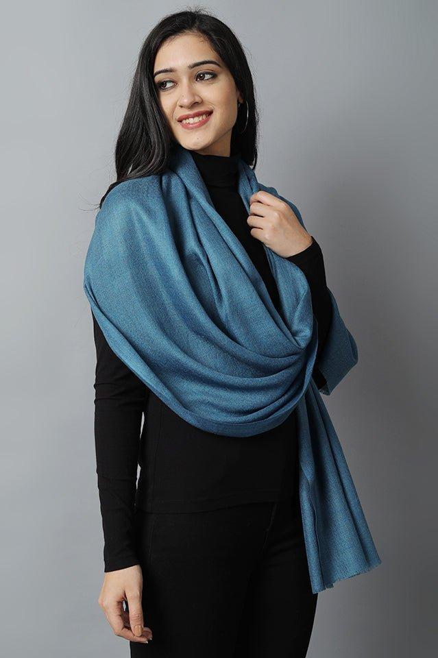 Blue Pashmina