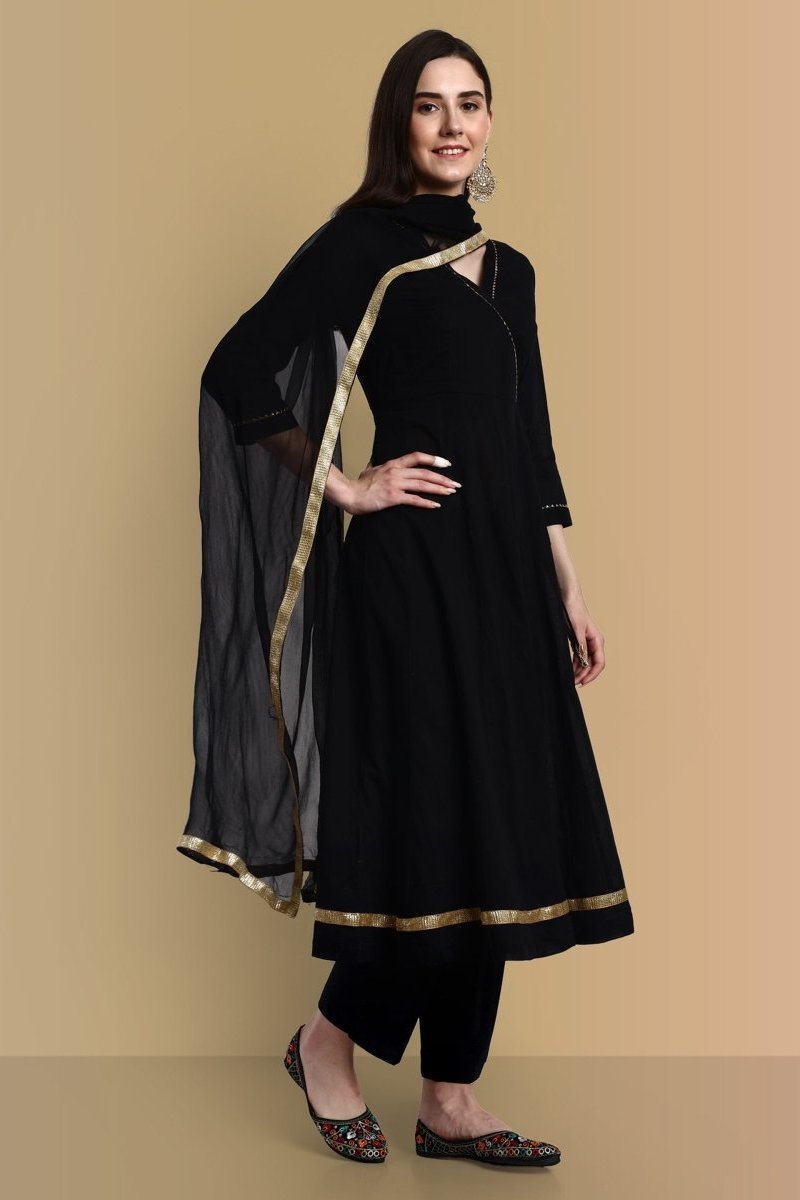 Buy Black Anarkali Suits