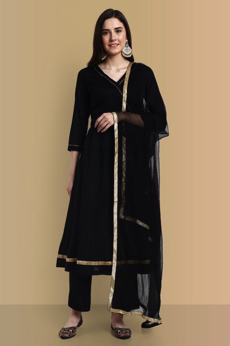 Anarkali Suit in Black