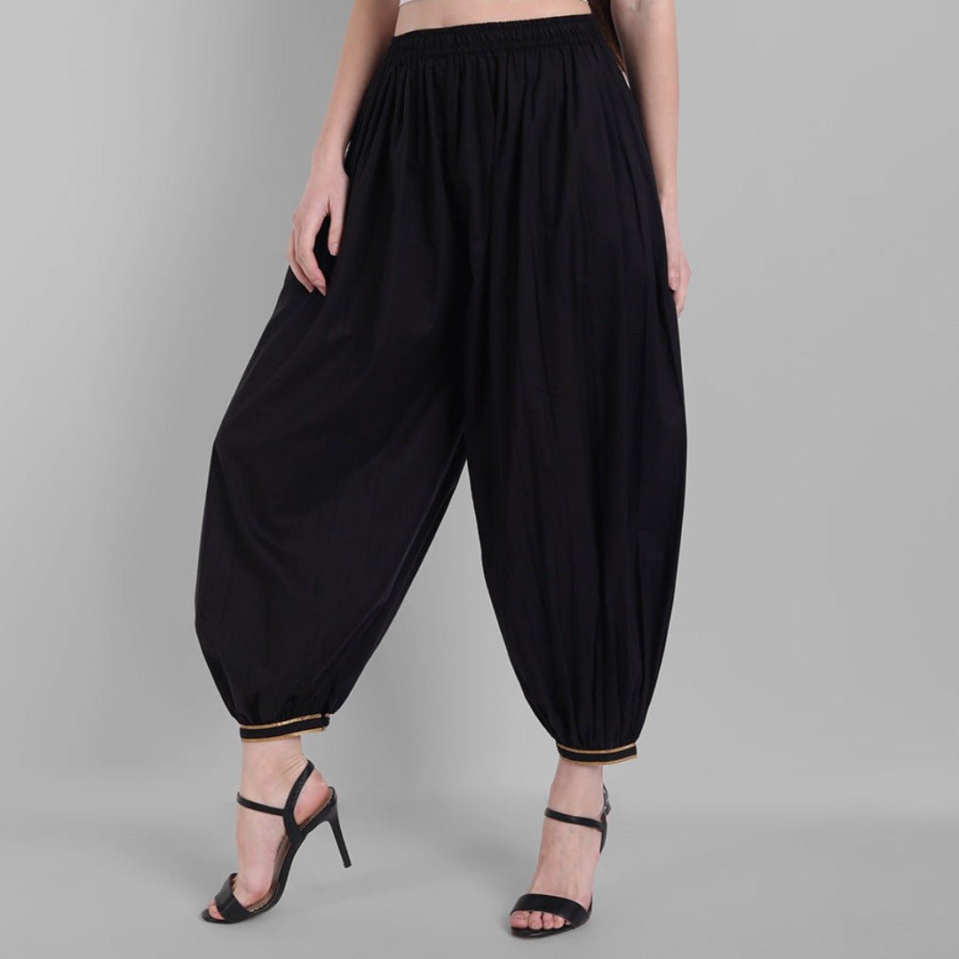 Black Harem Pants