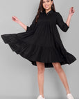 Black Tiered Dress