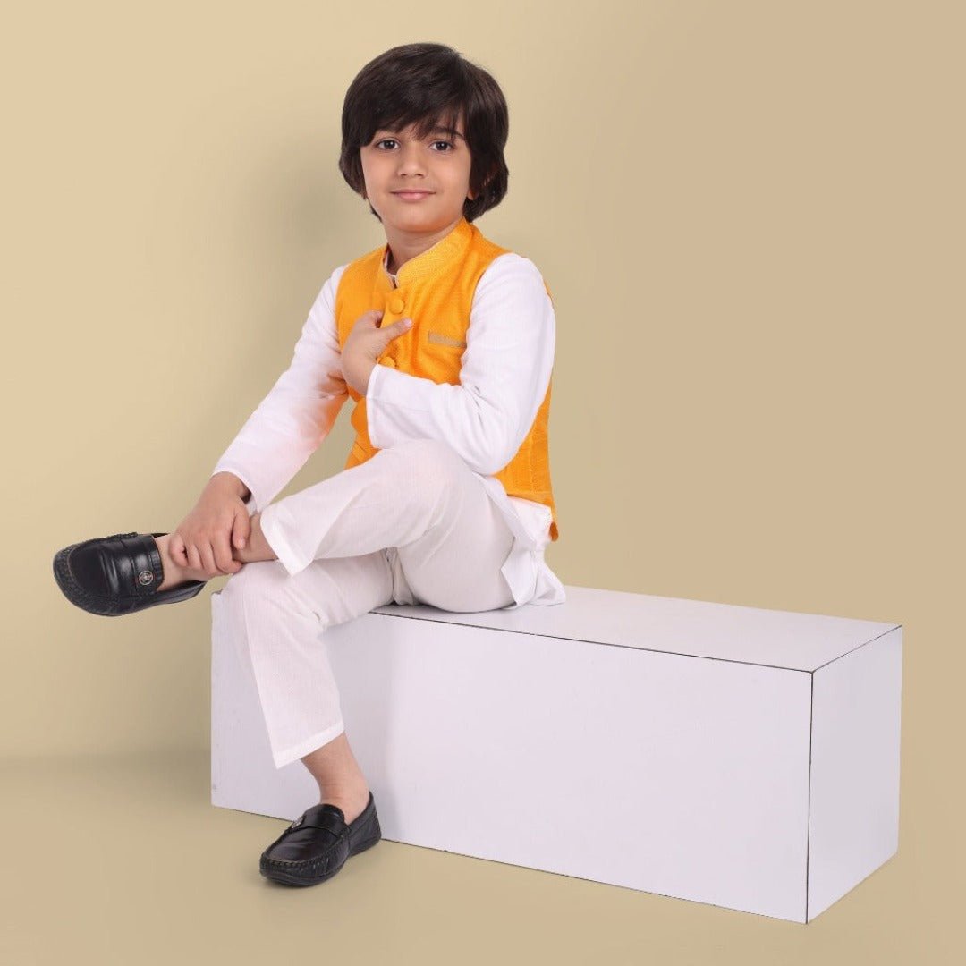 Classic White Kurta Pajama