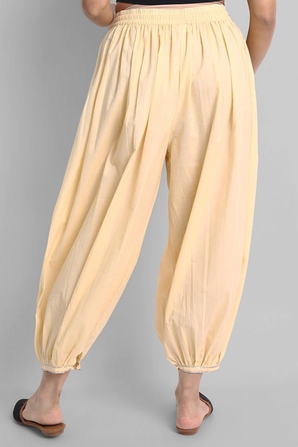 Cotton Harem Pants