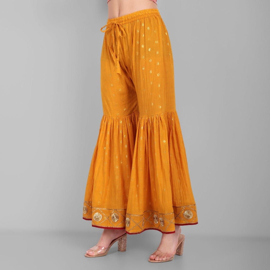 Yellow Sharara Sets for Women Online