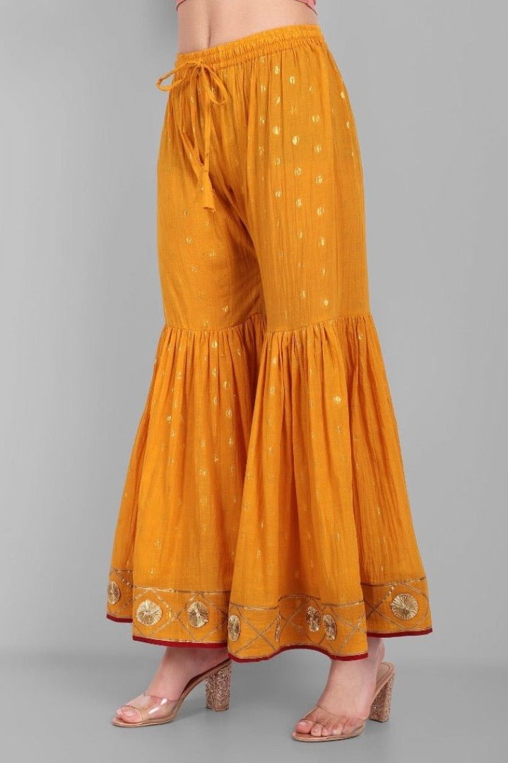 Yellow Sharara Sets for Women Online