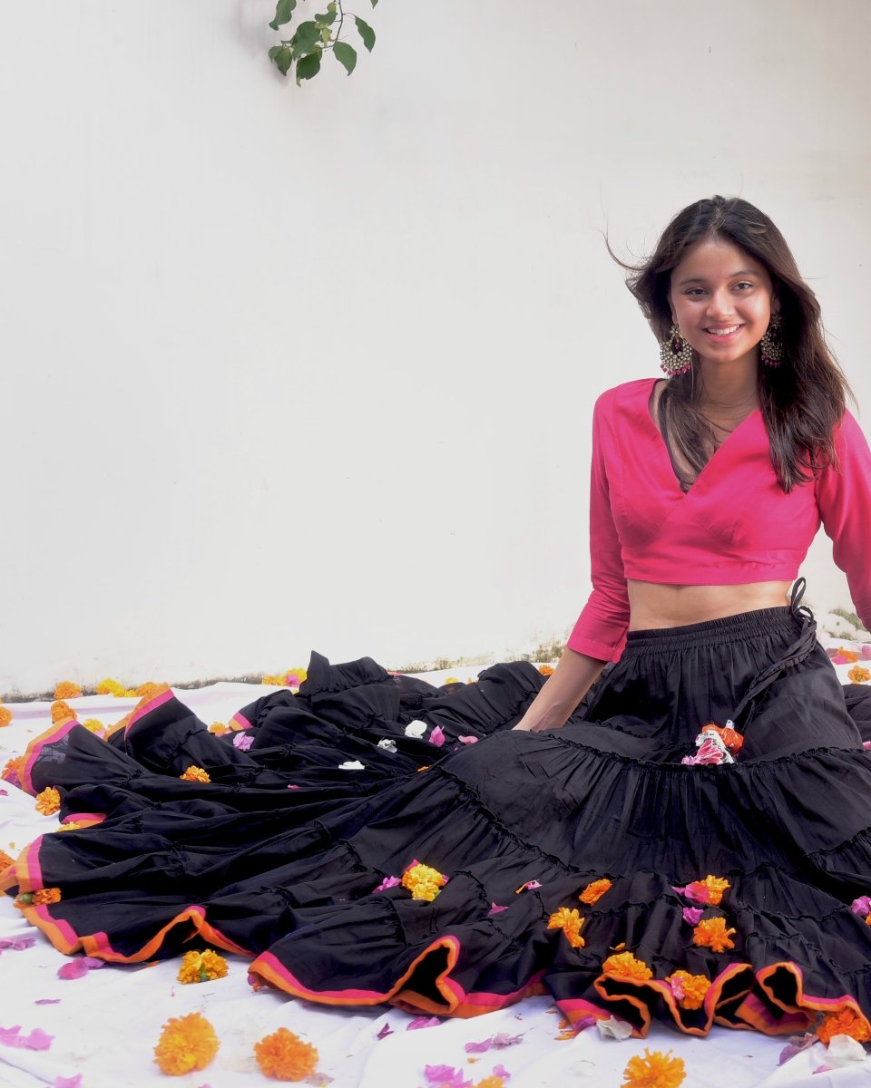 Hot Pink Beach Skirt