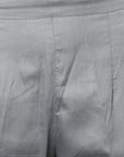 Dark Gray Straight Fit Gray Drainpipe Pants