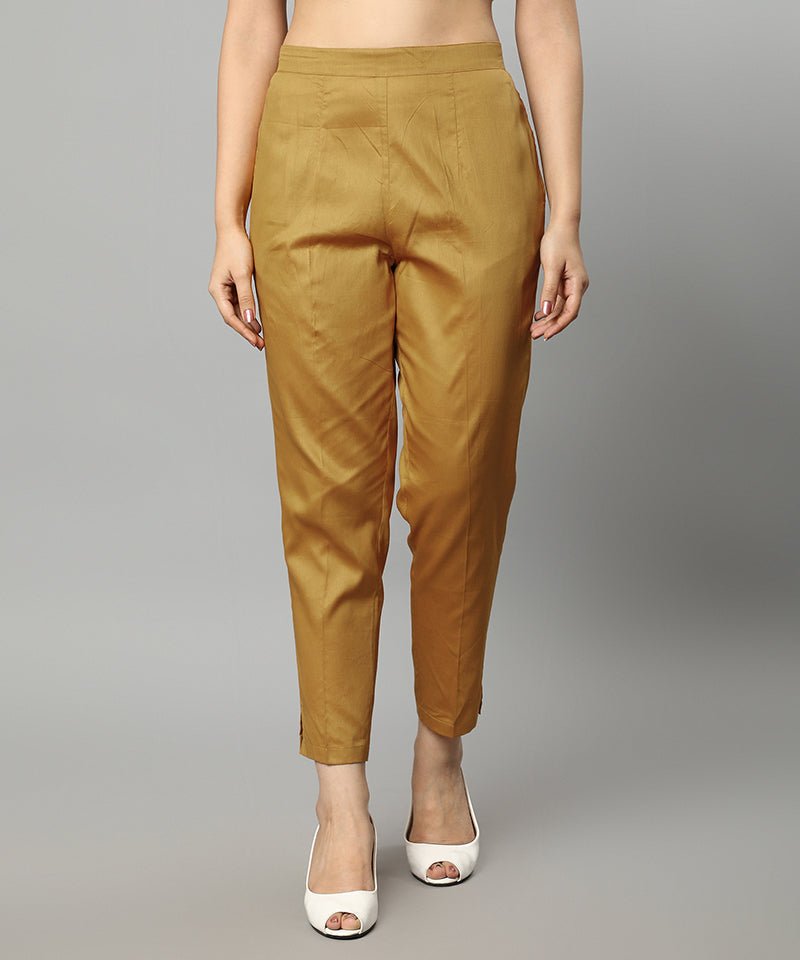 Sienna Straight Fit Gilded Drainpipe Pants