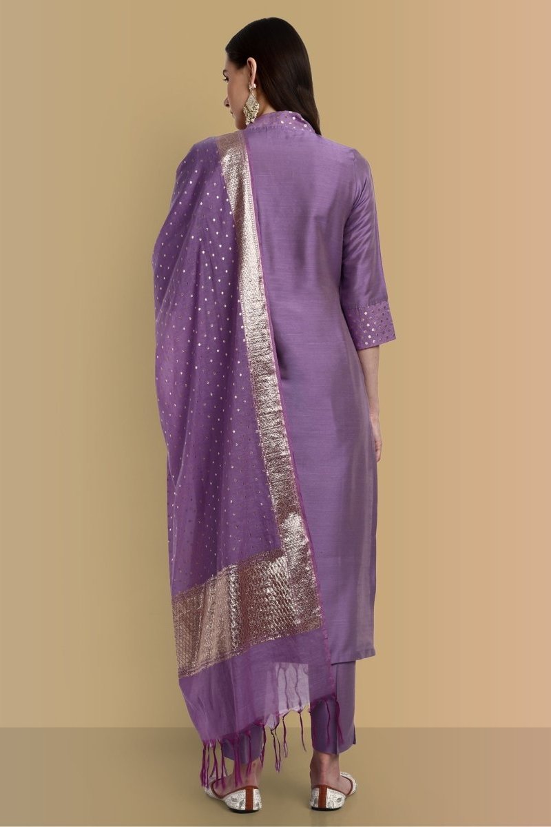 Chanderi Kurta Set For Women